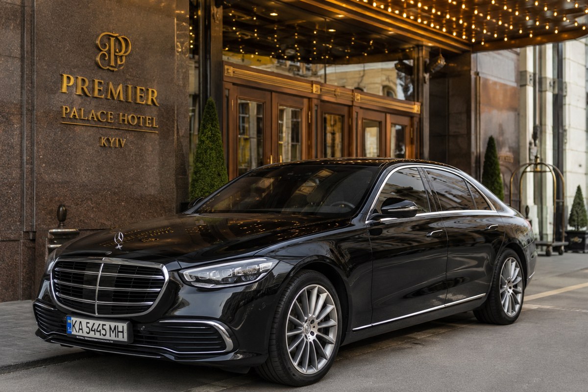Mercedes бізнес-клас — індивідуальний трансфер